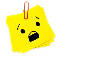 Poster - Composite image of angry face