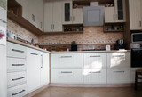 Fototapeta Panele - white kitchen