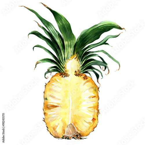 polowka-dojrzalego-ananasa-na-bialym-tle