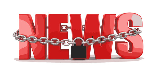 Poster - News and lock 