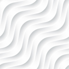 White seamless background panel with wavy texture