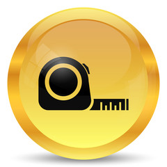 Poster - Tape measure icon