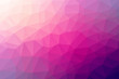 pink, purple abstract background of triangles low poly