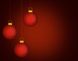© syhin_stas - Christmas card with three red balls