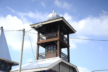 Wall Mural - Minaret of Tinggi Mosque or Banjar Mosque 