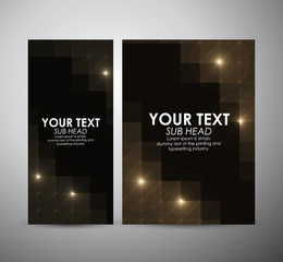 Brochure business design abstract gold Modern pattern stylish texture background template or roll up.