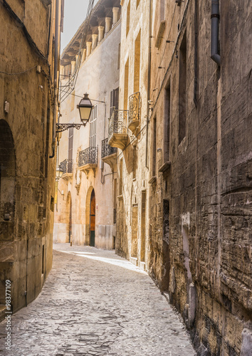 Naklejka dekoracyjna Alte Gasse Gebäude Antik