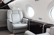 Luxury interior aircraft business aviation