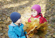 © lozochka - brother and sister in autumn