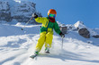 © Westend61 - Switzerland, Grisons, Obersaxen, Boy skiing
