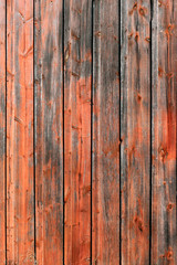 Red Rustic Weathered Barn Wood Board Background