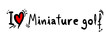 © RATOCA - Miniature golf love