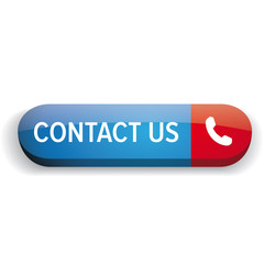 Sticker - Contact us button vector