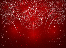 Red Sparkle Firework