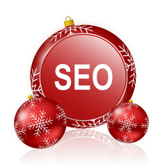 Aufkleber - seo christmas icon