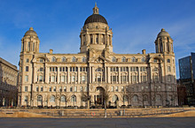 Port Of Liverpool Building On Liverpool Waterfront