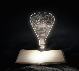 Wall Mural - Bright light of education