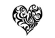 Сердце, Полинезия, татуировка 