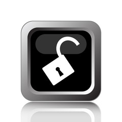 Sticker - Open lock icon