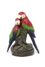 Statuette Two Parrots