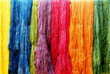 Colorful string silk luxury clothing material 