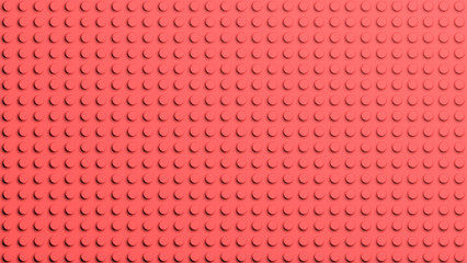 Connected red blocks abstract background.