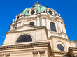 St. Charles Church in Vienna, Austria. Facade