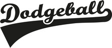 Dodgeball Word Retro