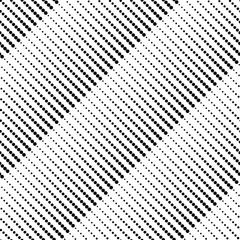 Vector seamless texture. Modern abstract background. The geometric pattern of the dotted lines arranged diagonally.