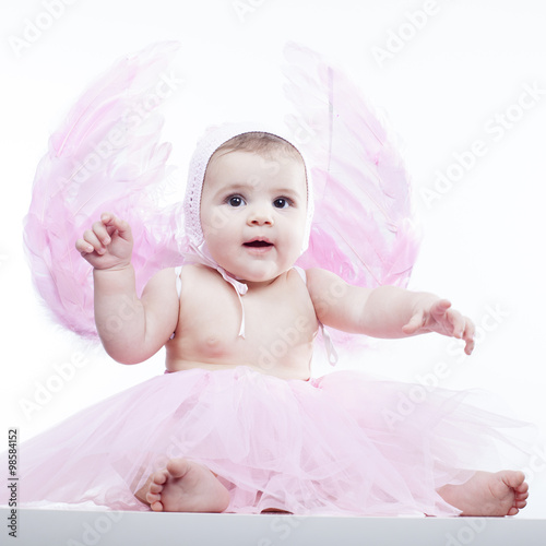 Bebe Angelito Rosa Levantando Manitas Stock Photo Adobe Stock Bebe Angelito Rosa Levantando Manitas Stock Photo Adobe Stock