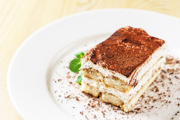 Poster - tiramisu cake