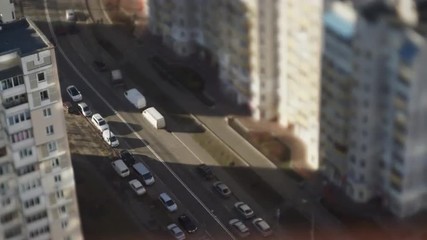 Poster - City and road Time Lapse