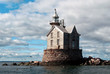 Stone Lighthouse Protects Mariners