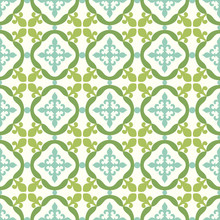 Seamless Pattern. Portuguese, Moroccan, Spanish Tile. 