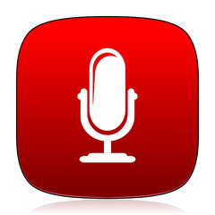 Poster - microphone icon