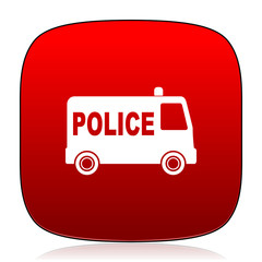 Poster - police icon