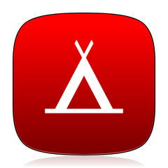 Poster - camp icon