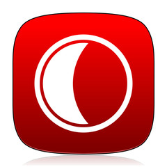 Poster - moon icon