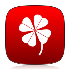 Aufkleber - four-leaf clover icon
