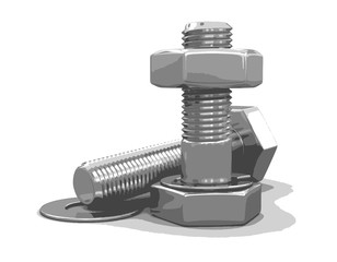 Poster - Metal bolt