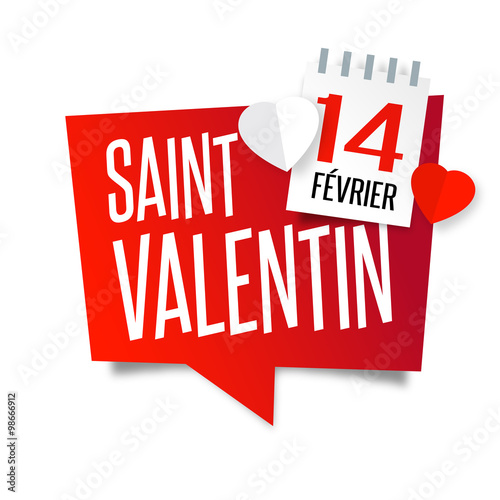 Saint Valentin 14 février Acheter ce vecteur libre de droit et