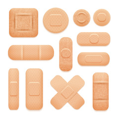 first aid adhesive patches set