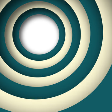 Abstract background consisting of a circle with shadow.Vector