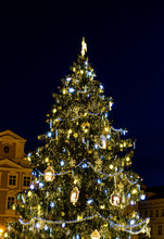 Christmas Mood On The Old Town Square, Prague, Czech Republic