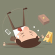 © eddows - Businessman slipping
