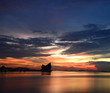 Sunset on the sea, Thailand