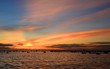 Sunset on the sea, Thailand