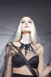 © JRstock - Lady in a black top and a veil