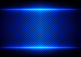 abstract blue light concept with dot pattern background.illustra