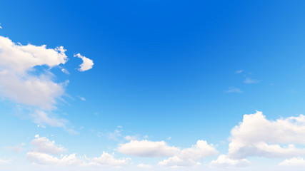 Wall Mural - cloudy blue sky abstract background, 3d illustration